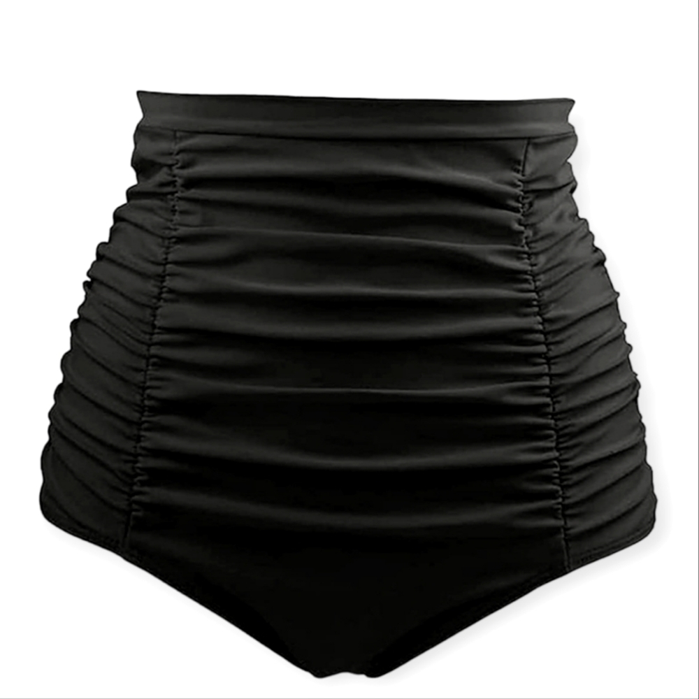 New! Ruched Swim Bottoms